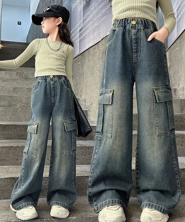 Trendy Cool Cargo Jeans