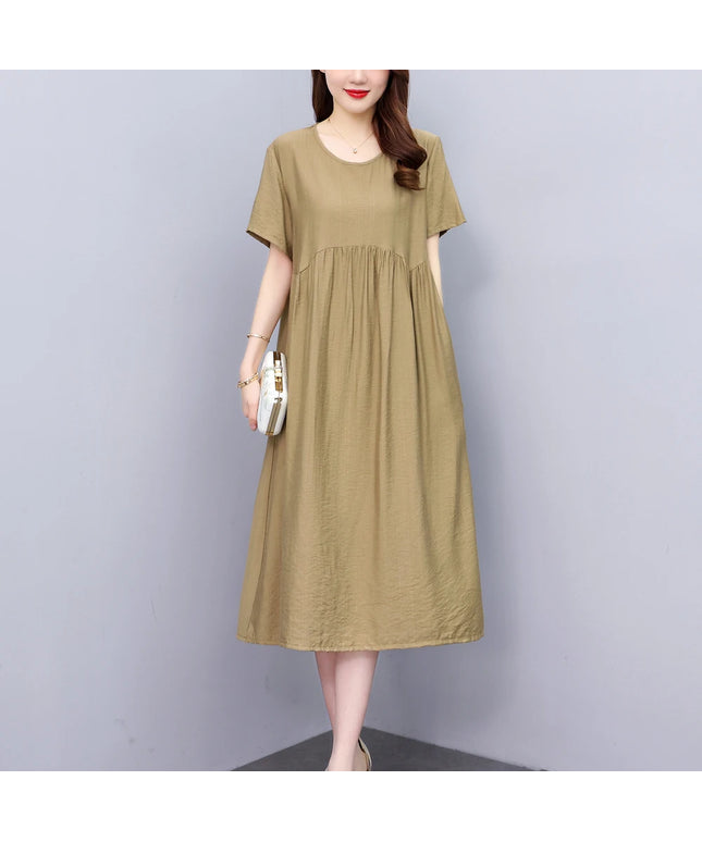 New Casual Dress O-Neck Dresses