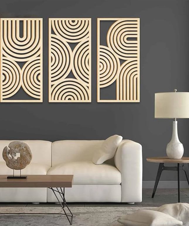 3pcs Wall Art Living Room Decor