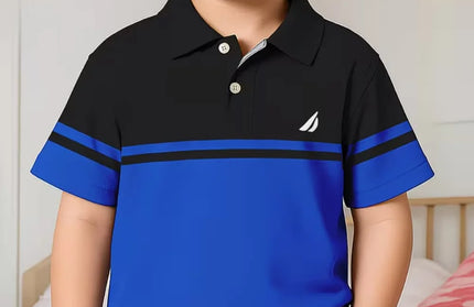 Children's Striped Polo Shirt Boy