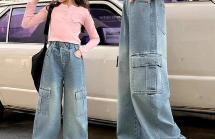 Trendy Cool Cargo Jeans