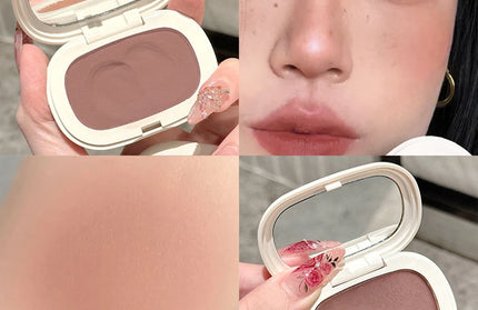 Single Color Blush Silky Texture