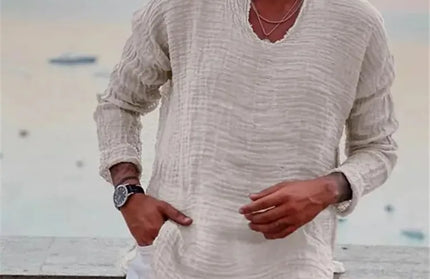 Beach Handsome Men Casual Shirt