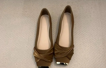 Toe Casual Sneaker Fall Lace-Up Flat