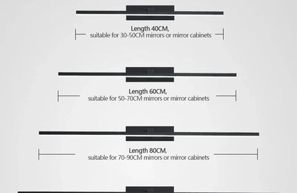 Modern Bathroom 100cm Mirror-front Lamp Led wall Light
