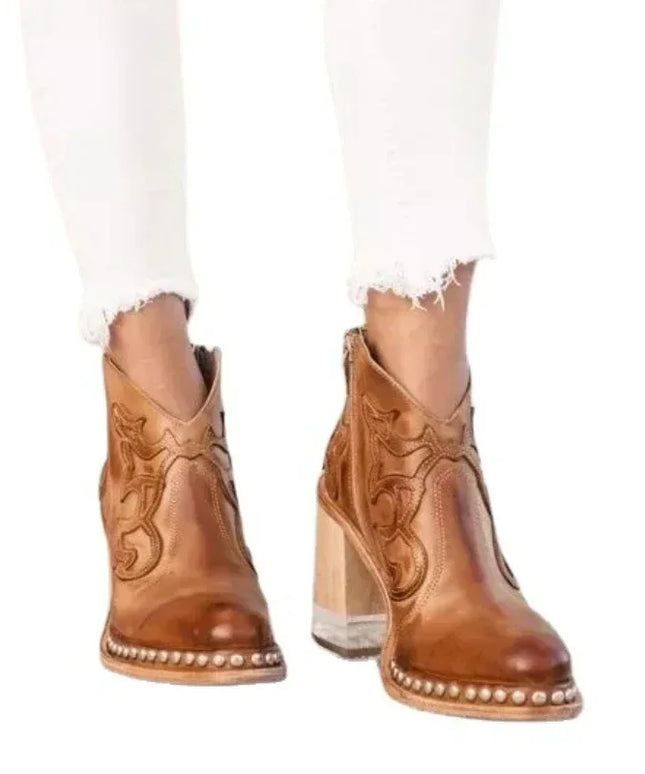Ankle Boots  Leather