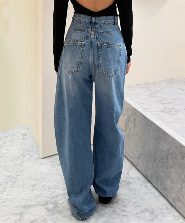 High waisted slim fit