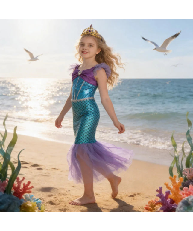 Beautiful Fish Princess Casual Dress