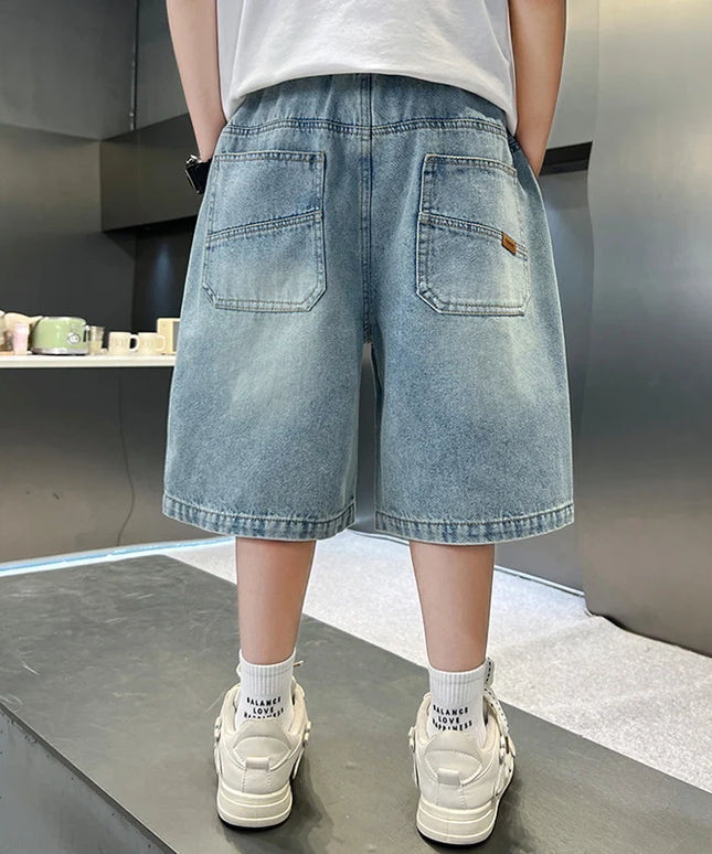 Boys Denim Shorts Teen Boys