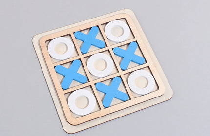 1 set of XO three-in-a-row tic-tac-toe