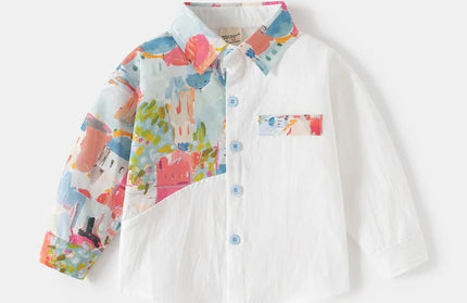 HoneyCherry Boys' Casual Shirts