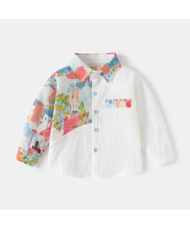 HoneyCherry Boys' Casual Shirts