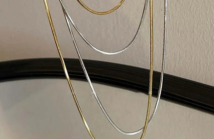 Double Layer Snake Chains