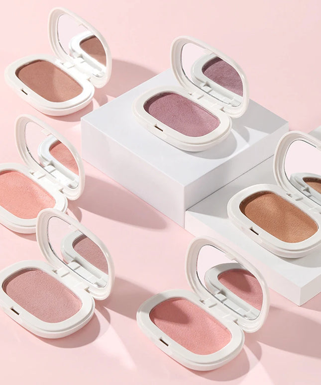 Single Color Blush Silky Texture