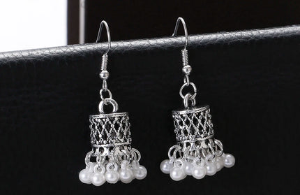 Classic Silver Color Small Earring
