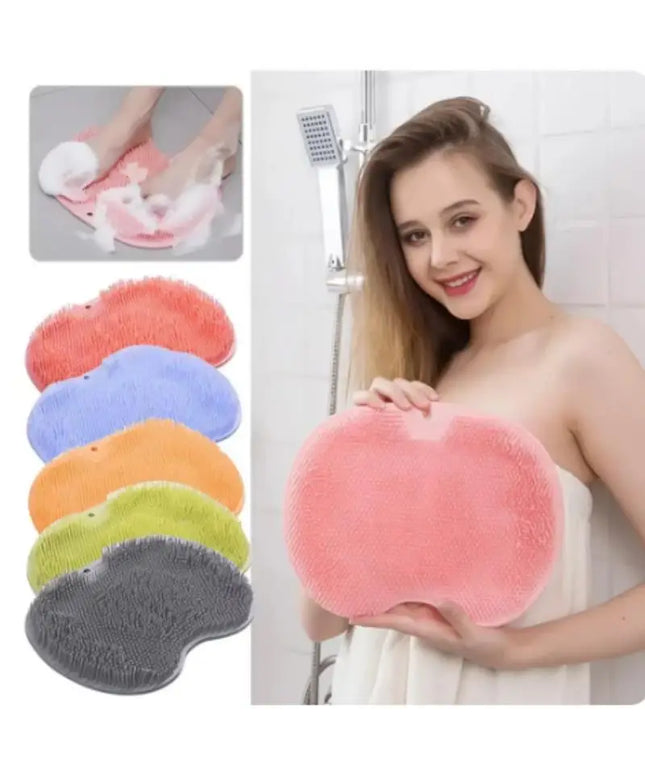 Bathroom Shower Anti Slip Mat, Circular Massage Foot Mat