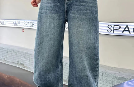 All-season loose trendy jeans