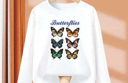 Girls Cartoon Autumn Long Sleeve T-Shirt