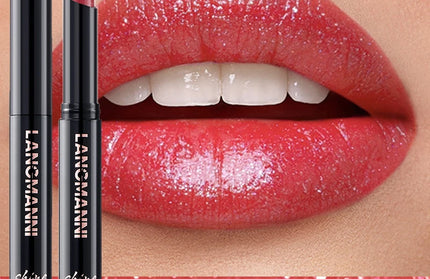 10 Color Glitter Pearlescent Lipstick Waterproof