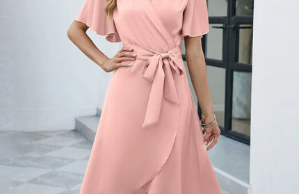 Spaghetti Elegant Ladies Dresses