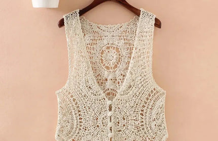 Hollow Out Tank Top