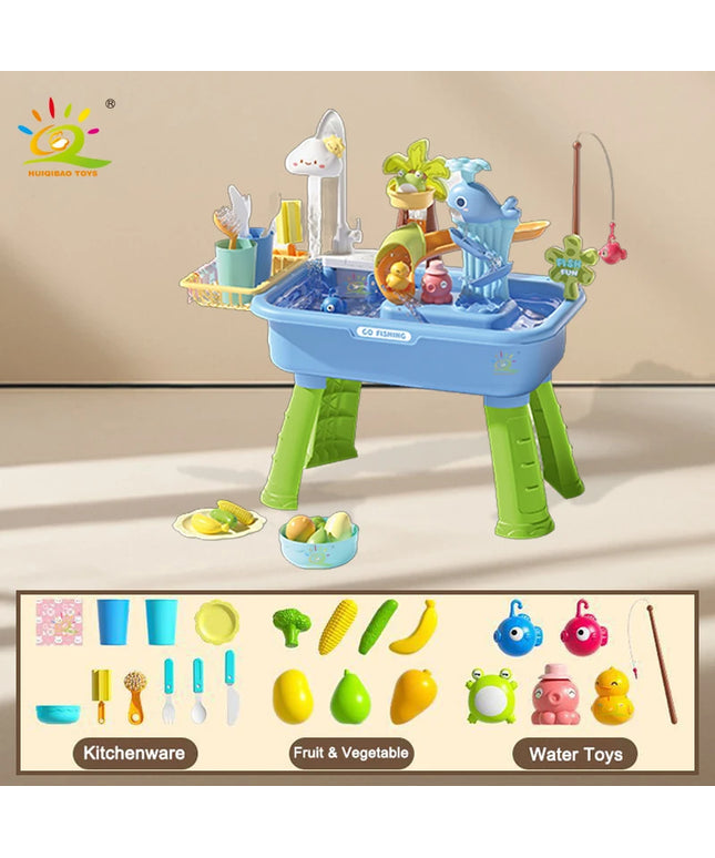 Children's kitchen toys electric fun