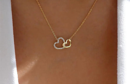 Two Round Shaped Necklaces Female