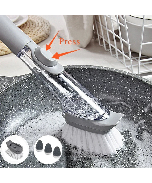 Cleaning Brush 2 In 1 Long Handle Cleaning Brush