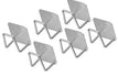 Silvery 6pcs