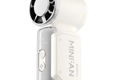 Mini High Speed Handheld Fan 3600mAh LED Display Portable Mini Handheld Turbo Fan