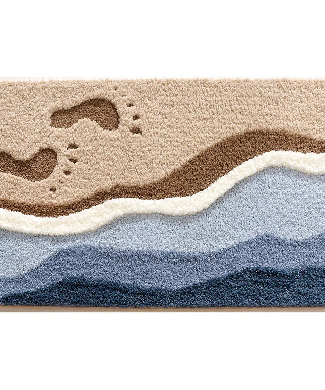 Bathroom Mat, Absorbent Anti Slip, Dirt Resistant Door