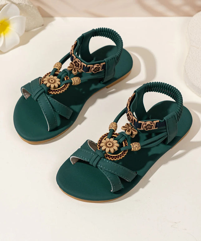 Floral Sandals - Vintage Boho