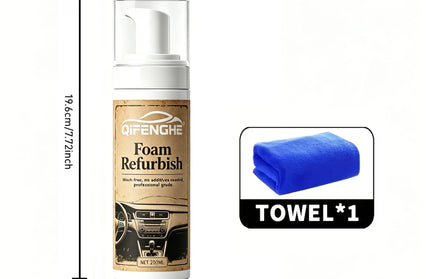Car interior cleaner Seat polishing