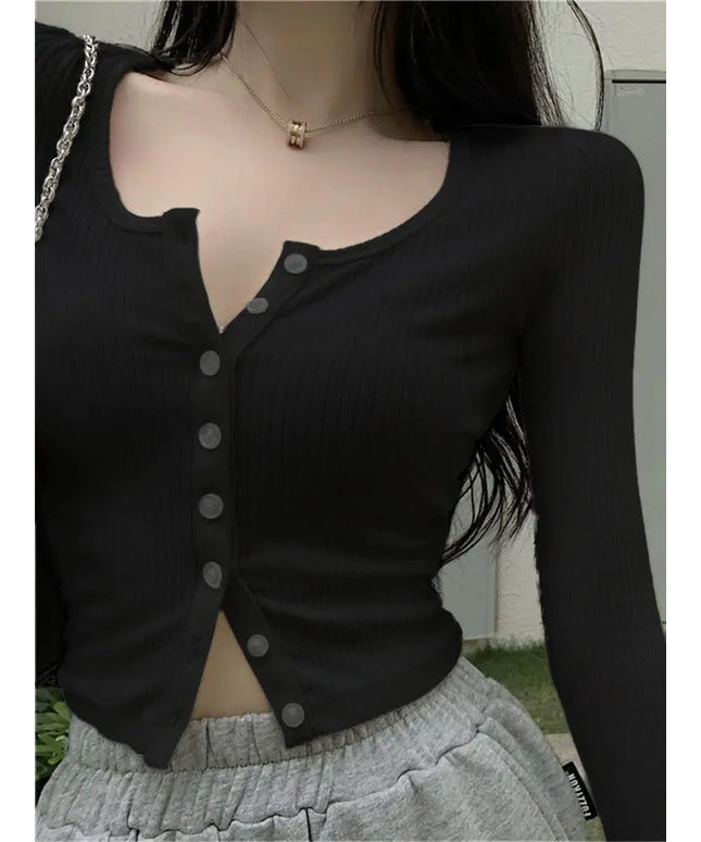 Fashion Korean Style O-neck
