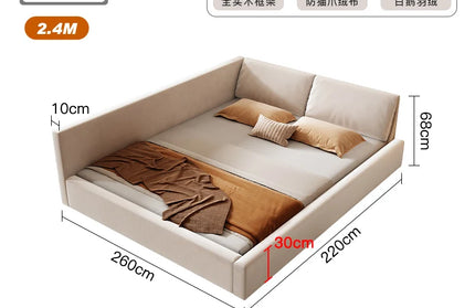 Bedroom Aesthetic Bed Modern Luxury Frame