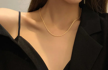 2026 Double Layer Snake Clavicle Chain Necklace