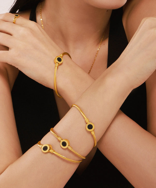 Modern Fritillaria Bracelets Bangle