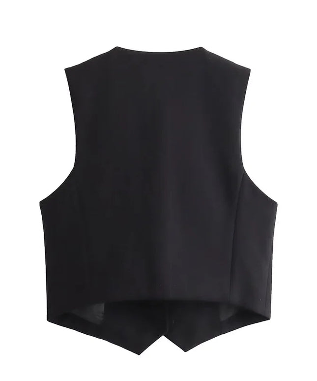 Koekop Vest Short Cropped Vest