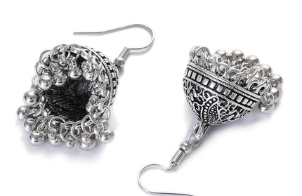 Classic Silver Color Small Earring