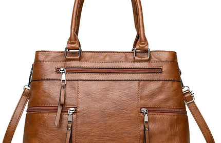 High Quality Leather Top-Handle