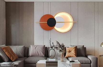 Living room wall lamp decoration