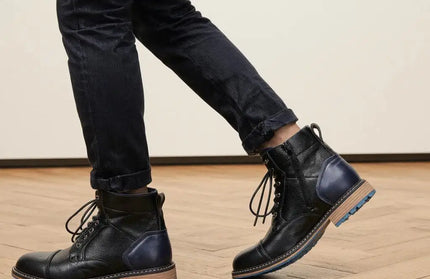 Men Boots Fashion Retro 2026
