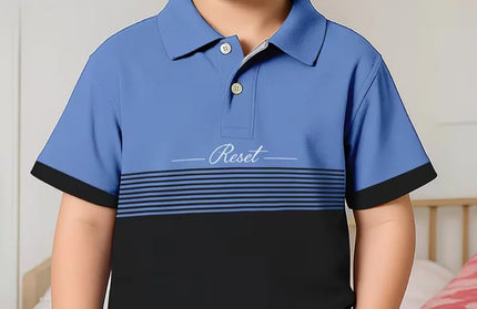 Children's Striped Polo Shirt Boy
