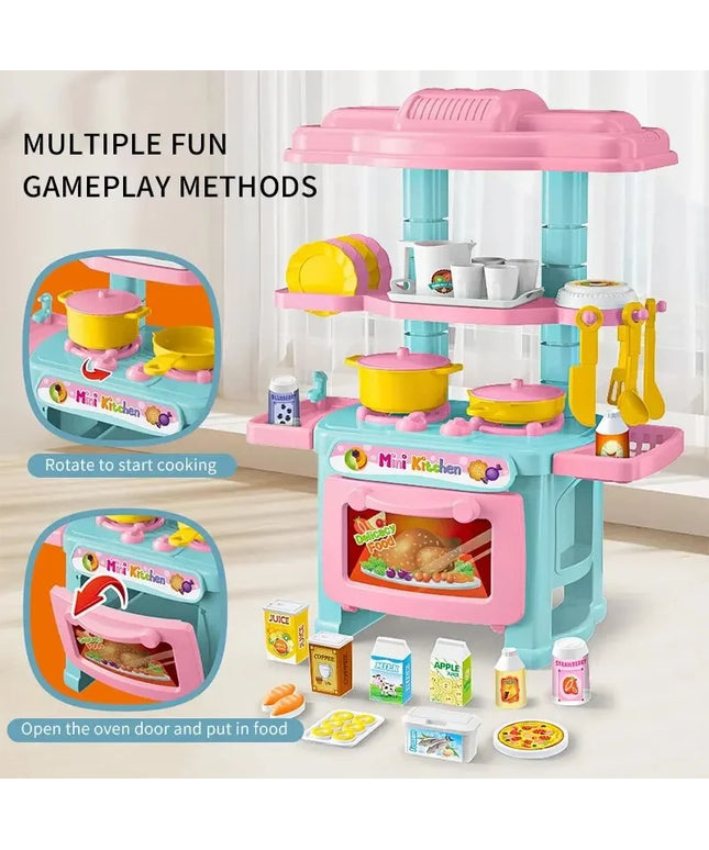 Counter Play Set DIY Simulated Cooking