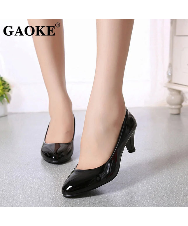 Heels Elegant Medium High Heeled